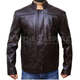 Illustration for article titled The Jasperz Star War The Force Awaken Harrison Ford Han Solo Brown Sheep Leather Jacket for Mens!